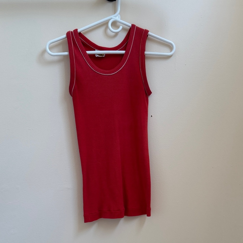 Vintage Red Tank Top